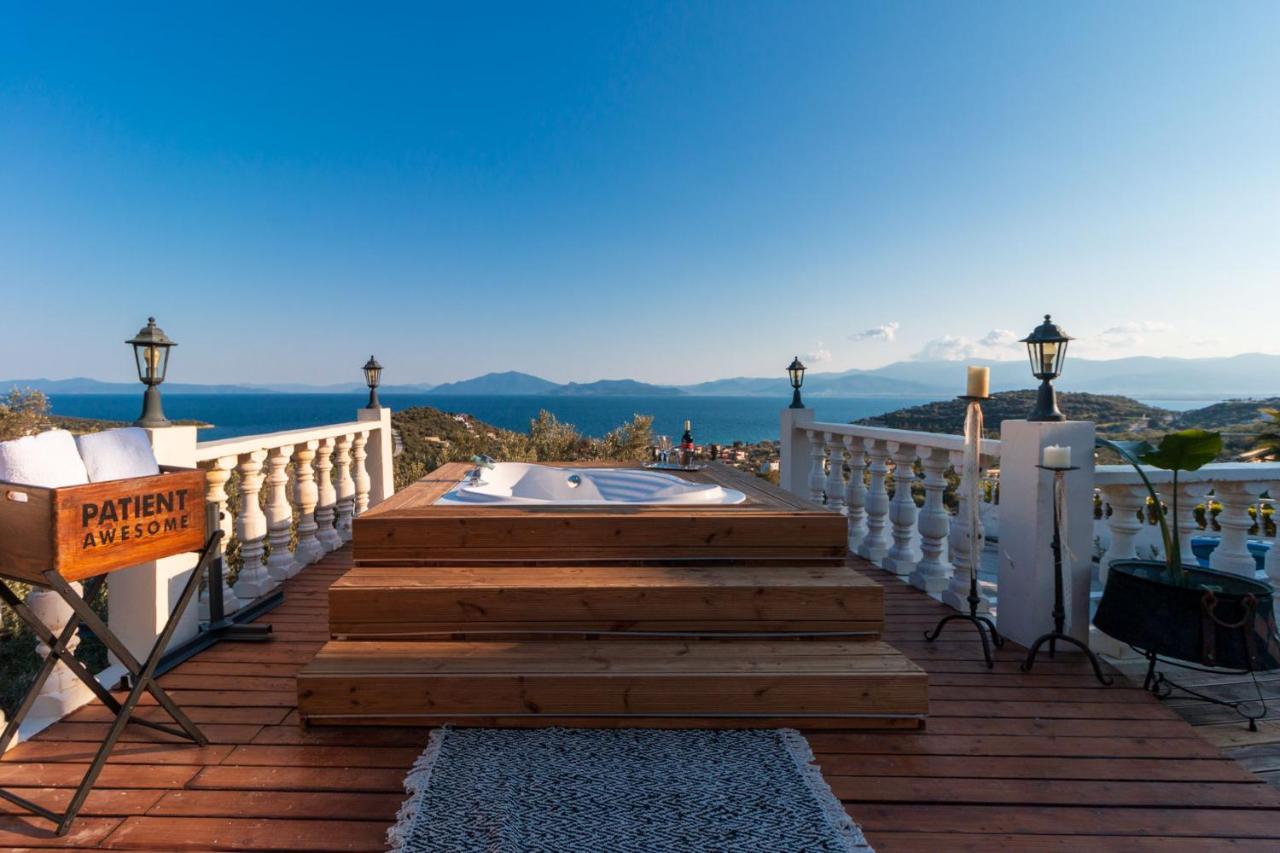 Eva'S Luxury Villa Kritharia  エクステリア 写真