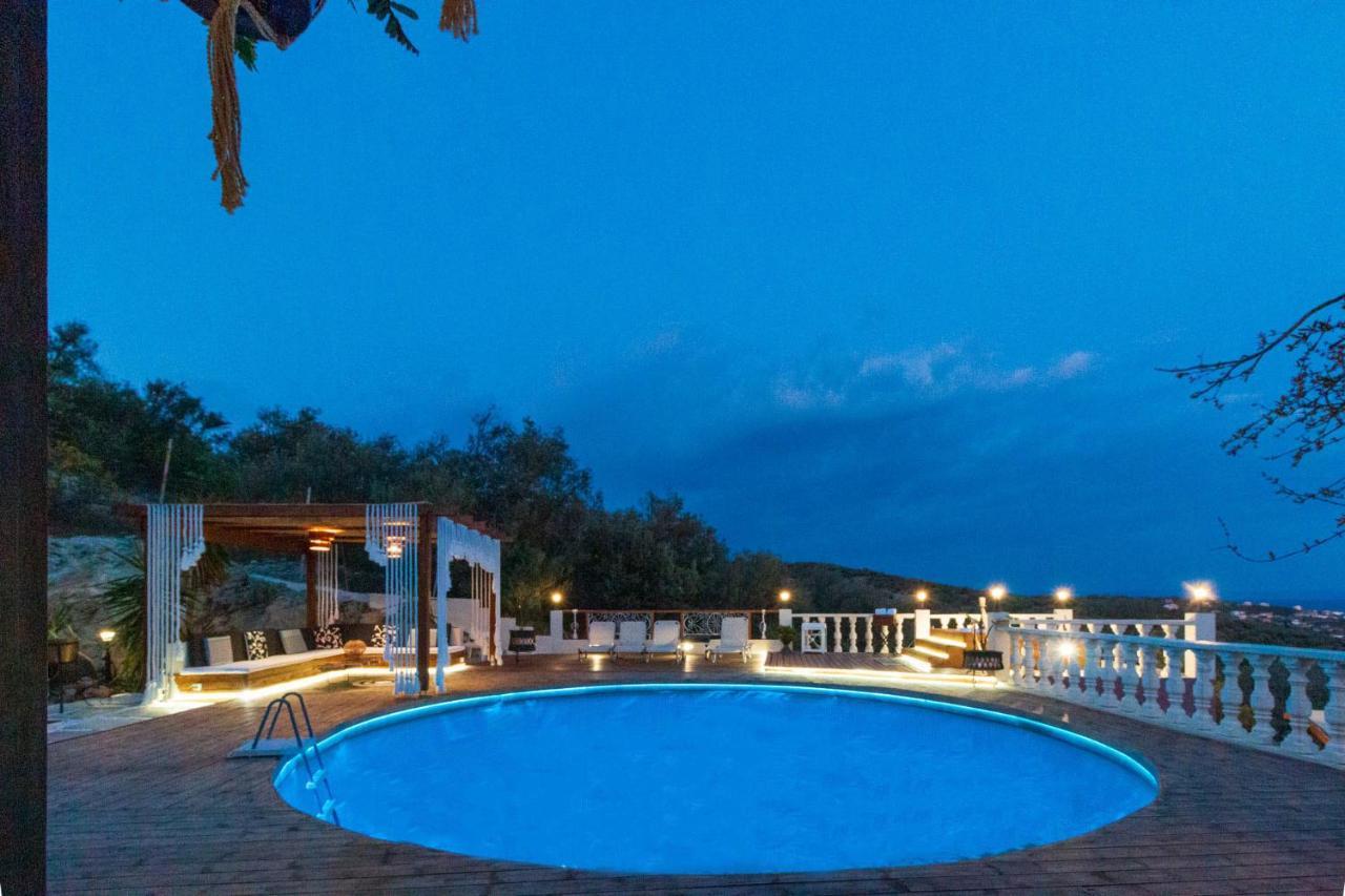Eva'S Luxury Villa Kritharia  エクステリア 写真