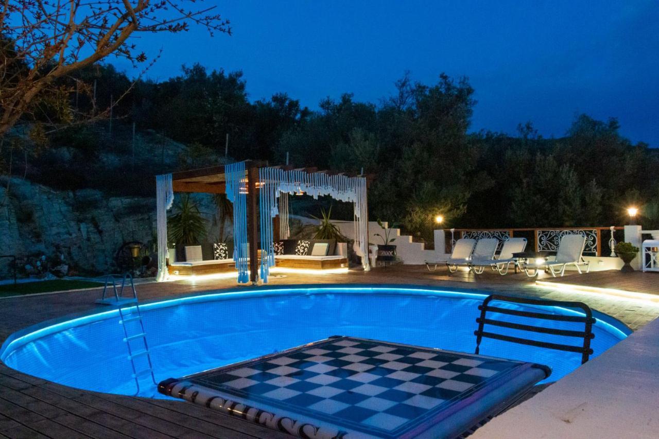 Eva'S Luxury Villa Kritharia  エクステリア 写真