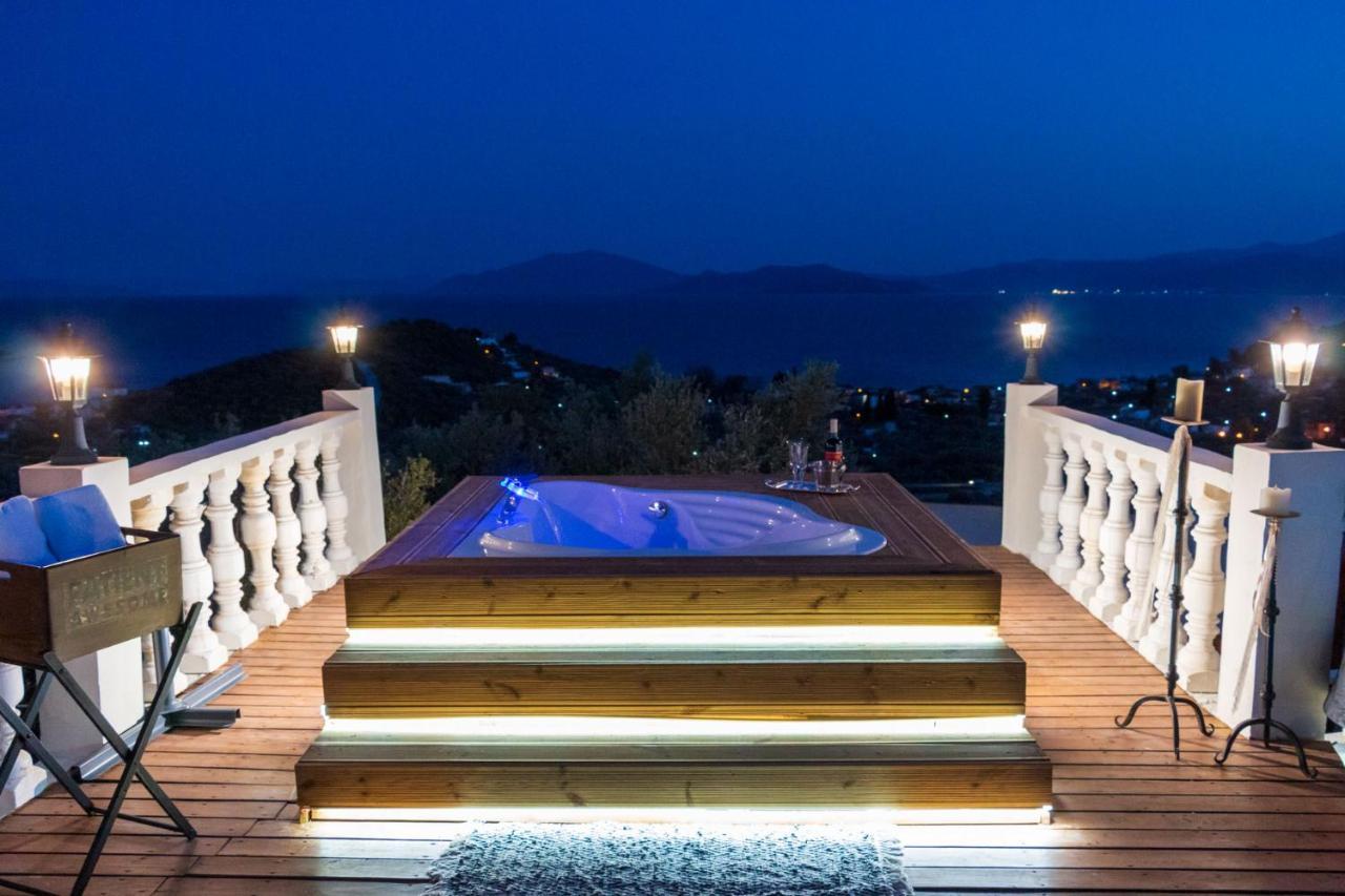 Eva'S Luxury Villa Kritharia  エクステリア 写真